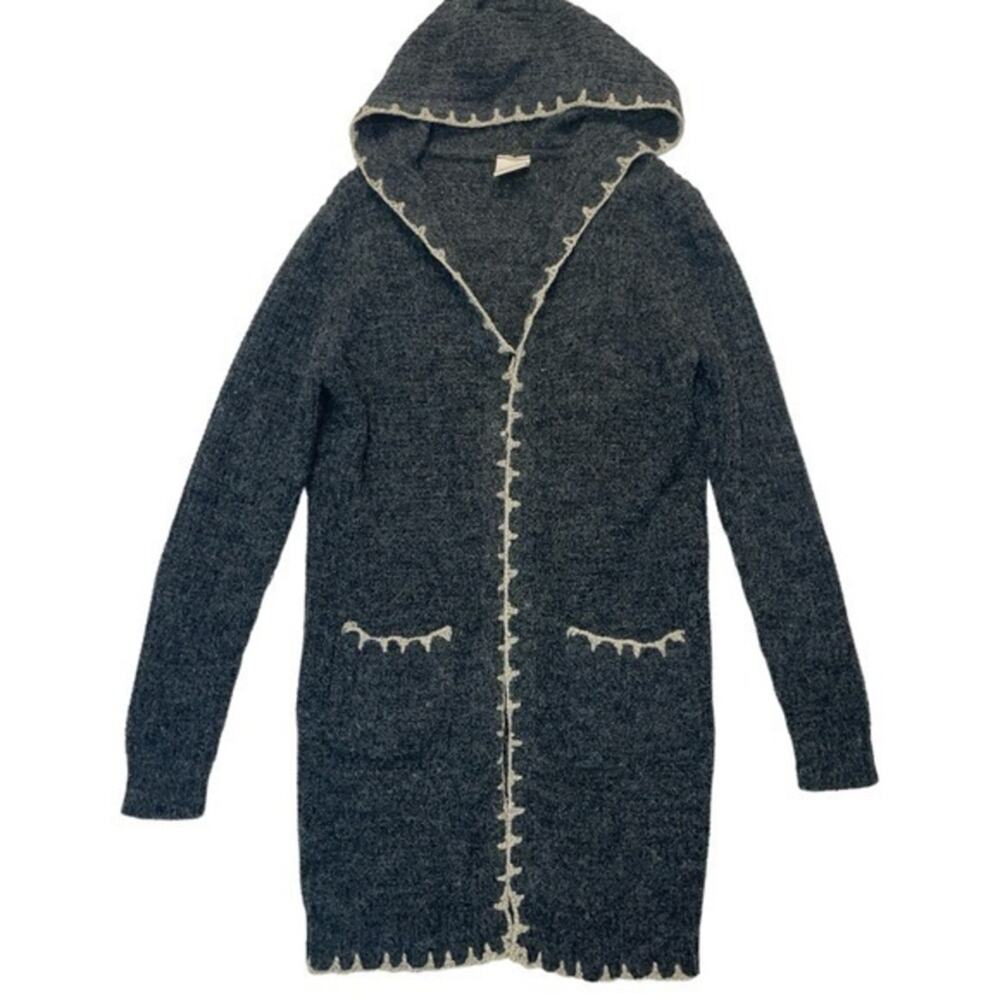 Women's Hooded Cardigan - Gray